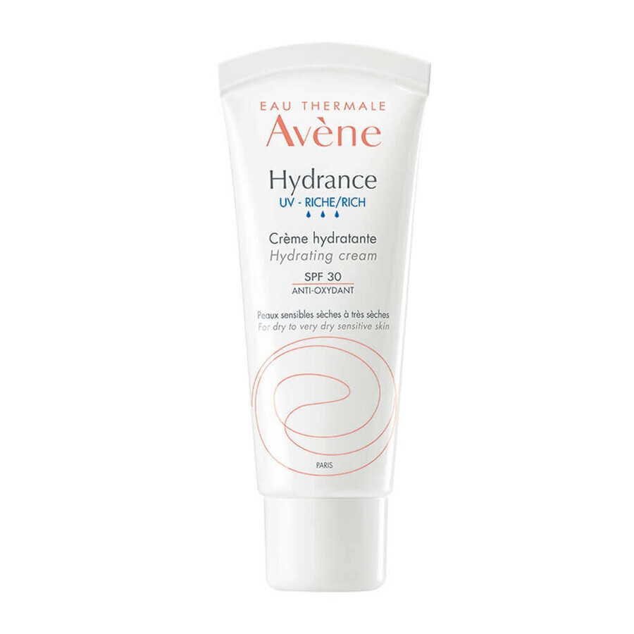 Avene Hydrance Riche UV Crema idratante per pelli secche e molto secche SPF 30, 40 ml