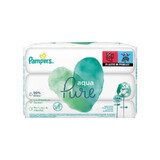 Salviettine umidificate Pampers Aqua Pure, confezione da 3, 144 pz