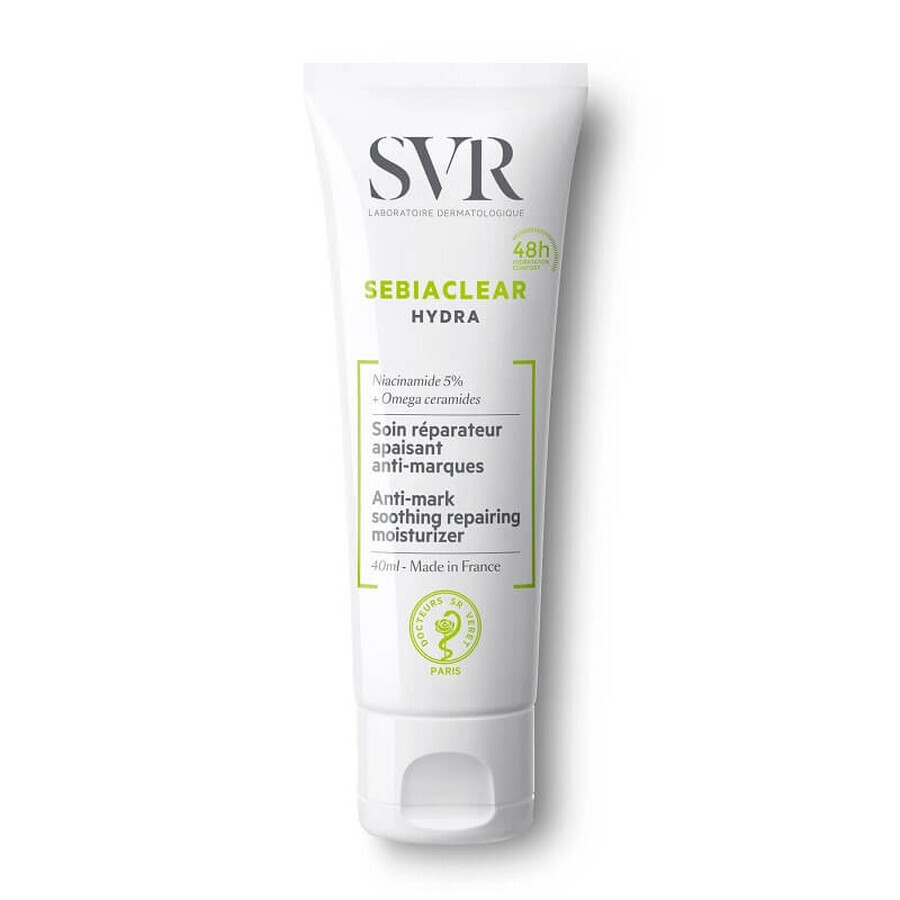 Sebiaclear Hydra Crema Hidratante, 40 ml, Svr