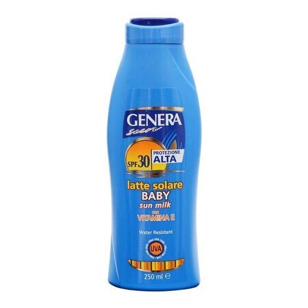 Genera Sun Latte Solare Baby con Vitamina E SPF30 250ml