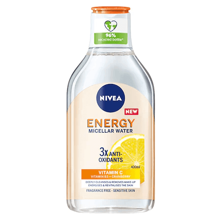 Micellar water with vitamin C Energy, 400 ml, Nivea