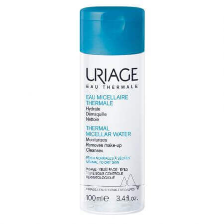 Acqua micellare termale per pelli normali-secche, 100 ml, Uriage