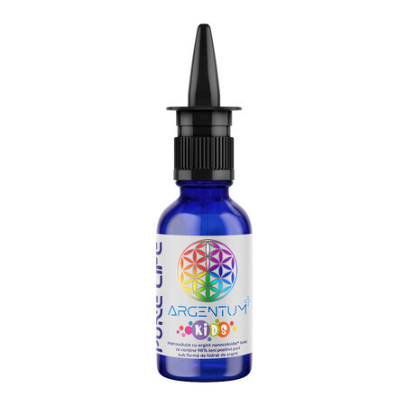 Argentum+ Kids nano-colloidal silver, 30 ml, Pure Life