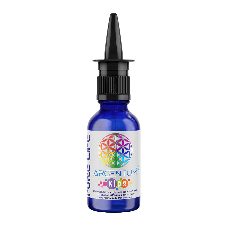 Argentum+ Kids nano-colloidal silver, 30 ml, Pure Life