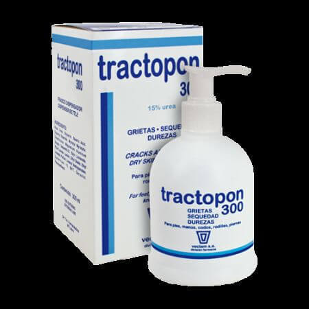 Tractopon 300 dermo-active moisturizing cream with urea 15%, 300 ml, Vectem