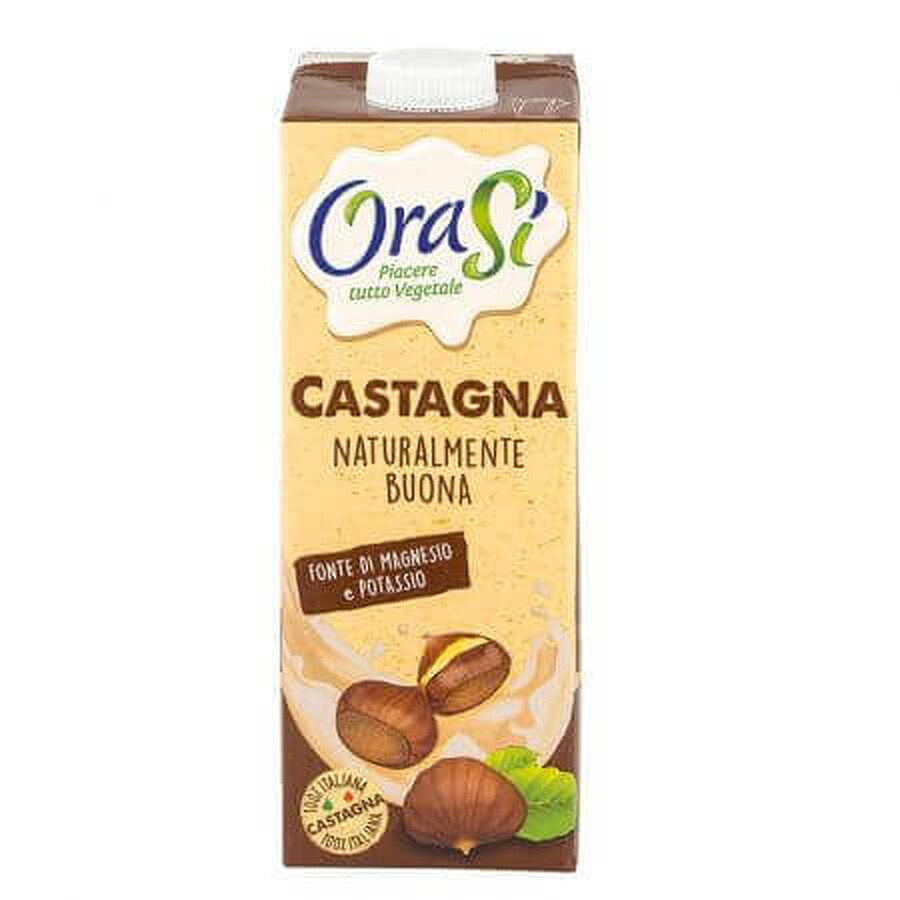 Bevanda vegetale di castagne, 1000 ml, Orasi