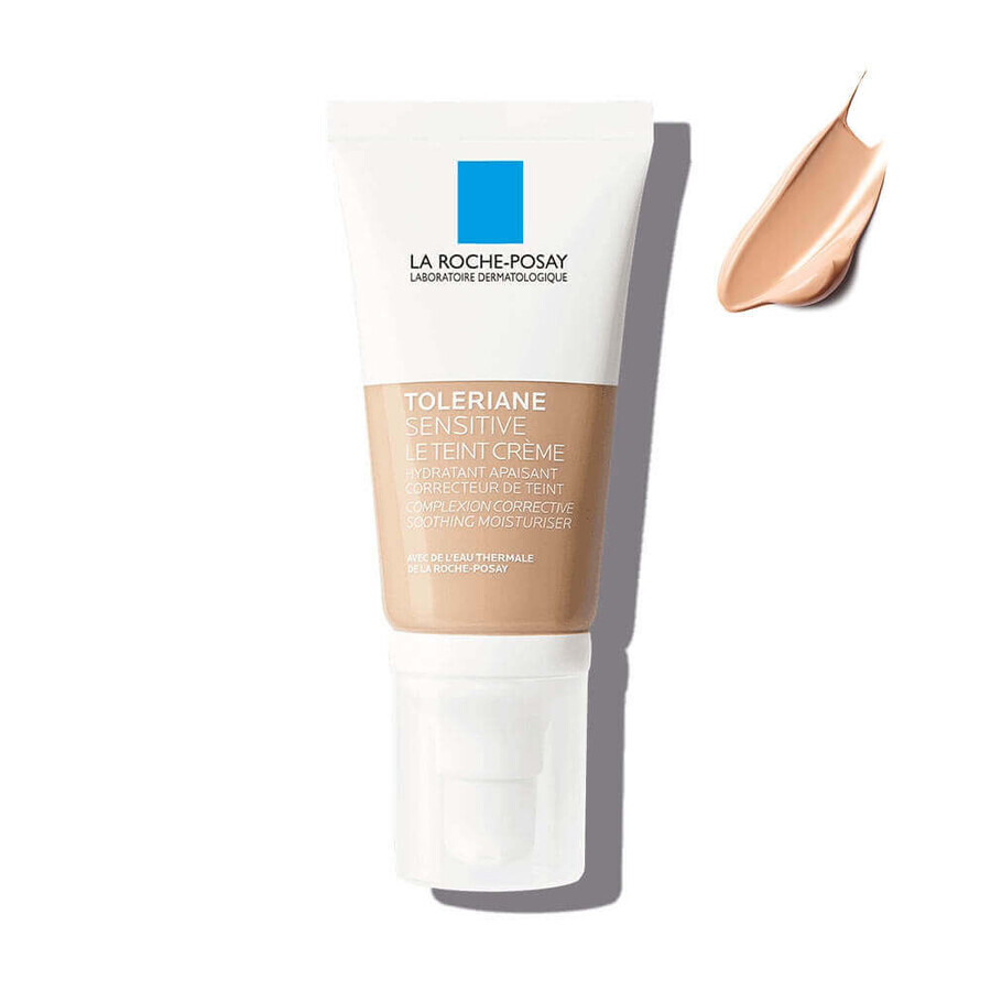 Toleriane Crema Colorata Light Idratante Effetto Nude, 50 ml, La Roche-Posay