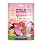 Delicious Sweets effervescent baby bath bombs, 3 pieces, Easycare Baby