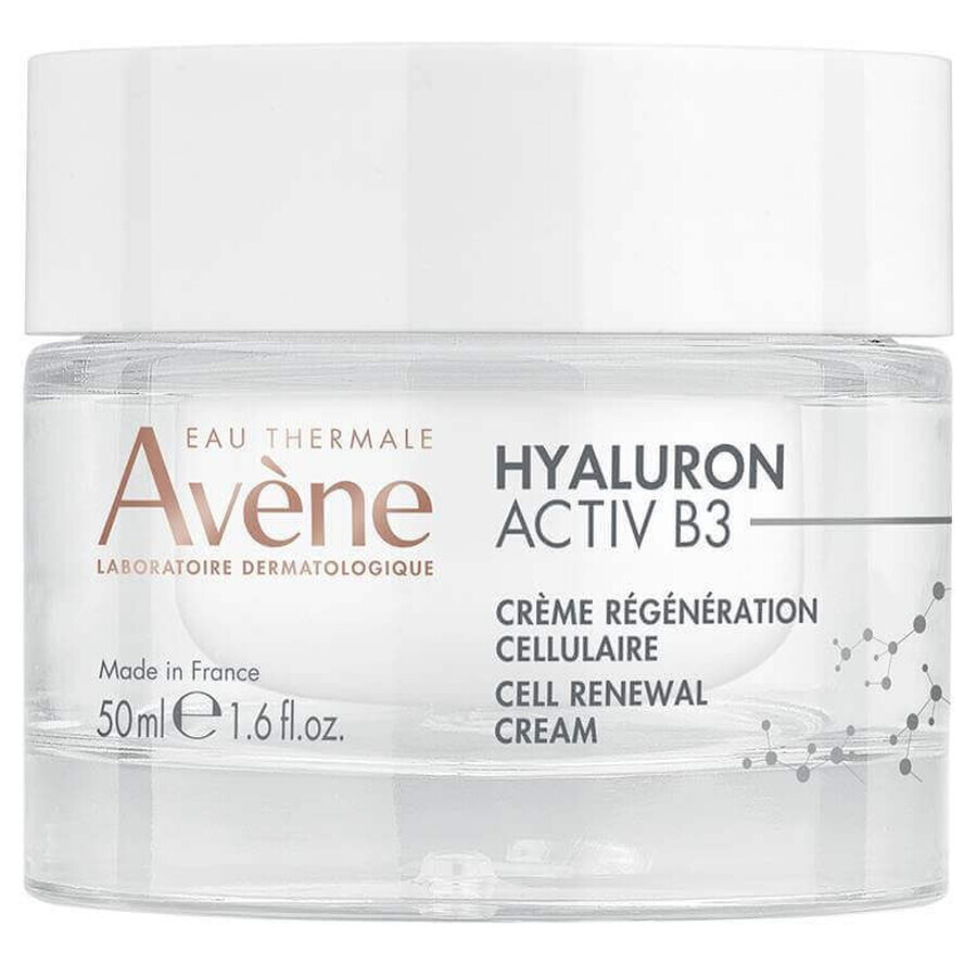 Avène Hyaluron Active B3 Crema rigenerante cellulare Antirughe, 50ml