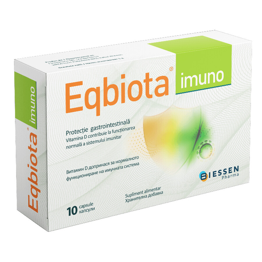 Eqbiota imuno, 10 capsule, Biessen Pharma