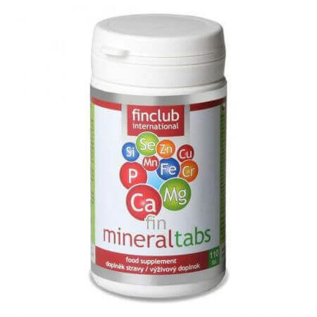 Fin Mineraltabs, 110 tablet, Finclub