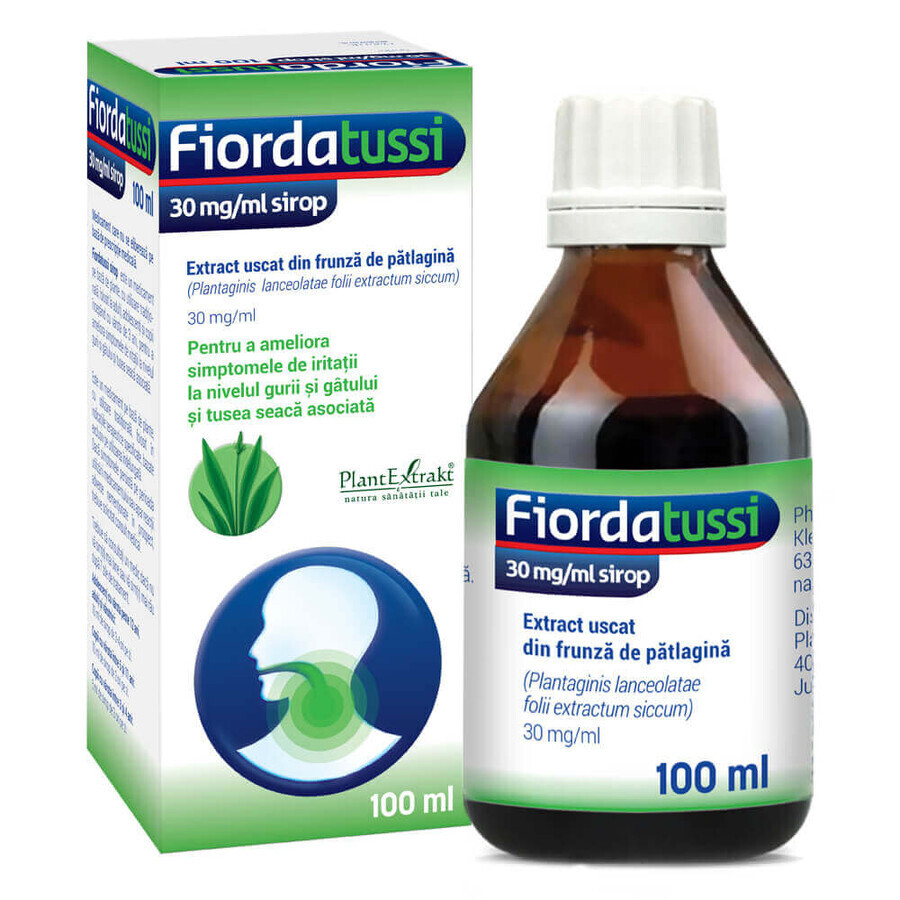 Fiordatussi syrup, 30 mg/ml, 100 ml, Phytopharm