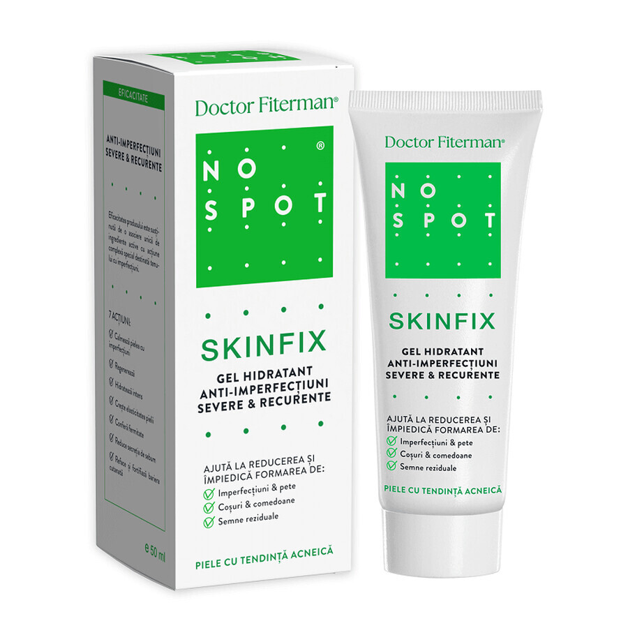 Gel hidratante antimanchas No Spot Skinfix, 50 ml, Fiterman