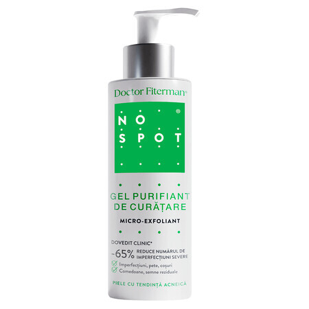 No Spot Purifying Cleansing Gel, 200 ml, Fiterman