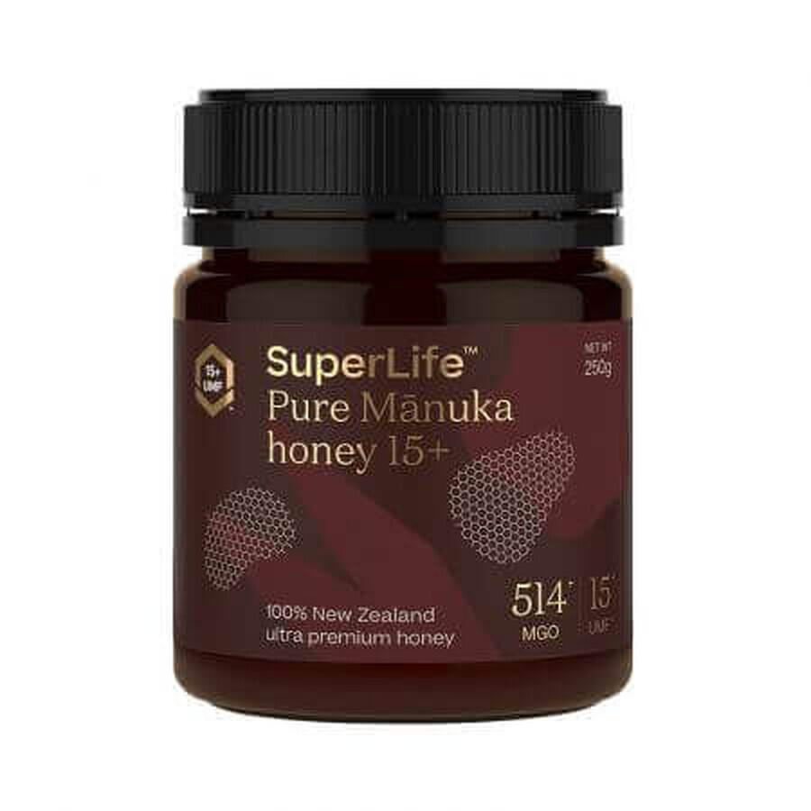 Manuka Honey UMF15+, MGO514+, 250g, Superlife