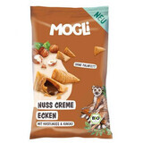 Mini migas eco crujientes con crema de cacao y avellanas, 30 g, Mogli