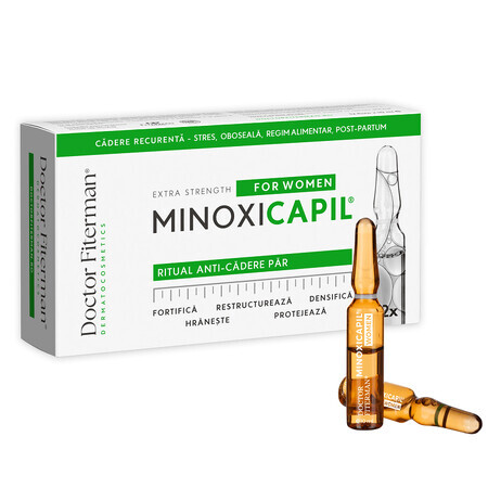 Minoxicapil Women, 12 fiale x 10 ml, Fiterman