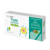 Nutridef Tuss avec extrait de pin sans sucre, 20 comprimés, Nutrileya