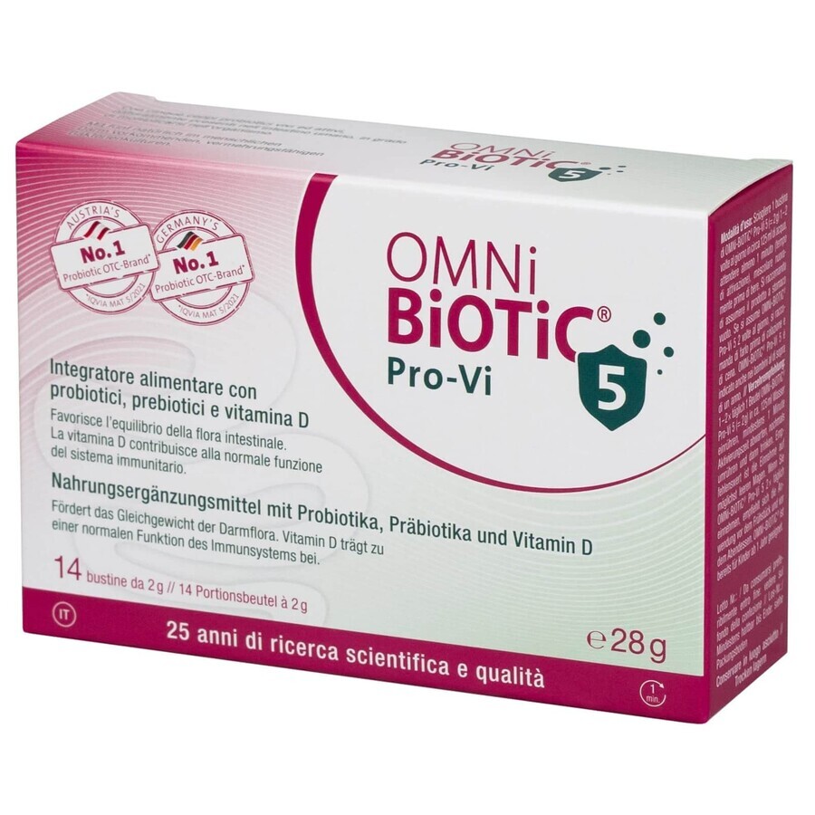 Omni-Biotic Pro-Vi 5, 14 sachets, AllergoSan Institute (OmniBiotic)