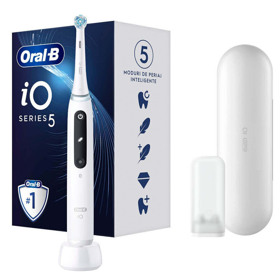 iO5 witte elektrische tandenborstel, Oral-B