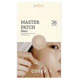 Cerotti idrocolloidali per brufoli Master Patch Basic, 36 pezzi, COSRX