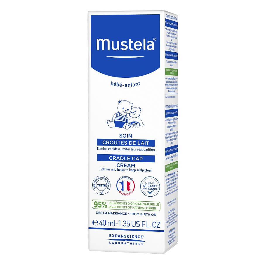 Mustela Trattamento Crosta Lattea, 40ml