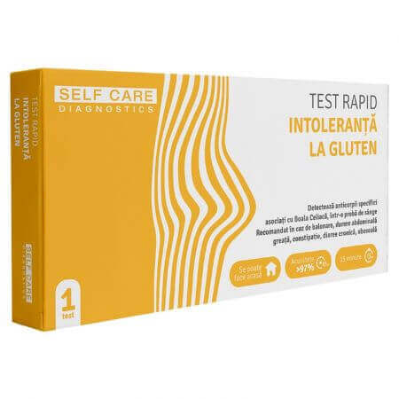 Test rapido per l'intolleranza al glutine, 1 pezzo, Veda Lab