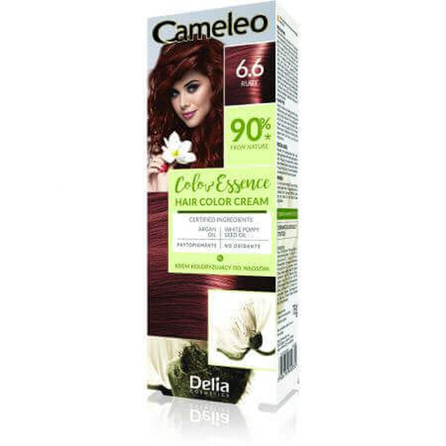 Cameleo Color Essence haarverf, 6.6 Rubyn, 75 g, Delia