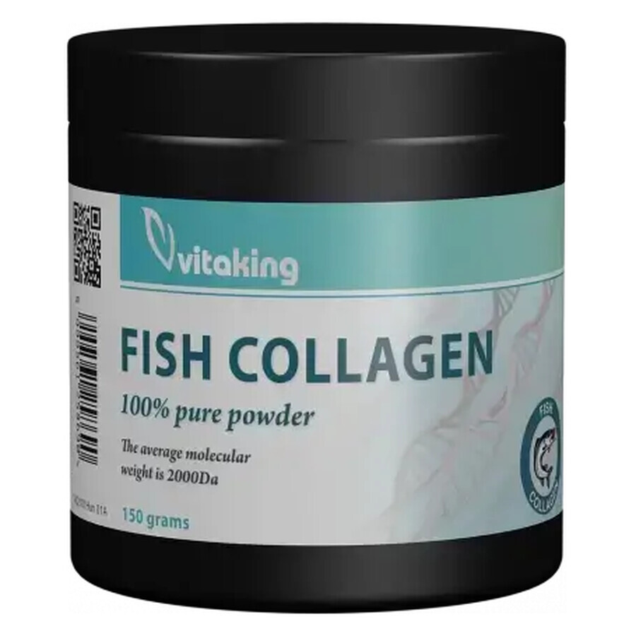 Fish collagen 100% natural 150g, Vitaking 