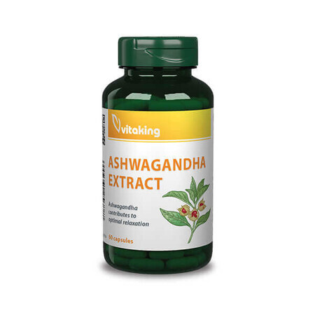 Extracto de Ashwagandha, 240 mg, 60 cps - Vitaking