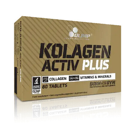 Kolagen Activ Plus 80 chewable tablets, Olimp Labs