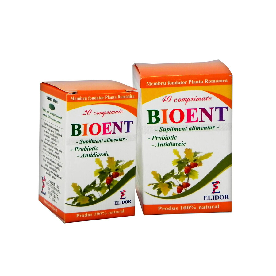 Bioent, 40 compresse, Elidor