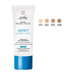 Aknet Comfort Cover 101 Ivoor foundation voor acne huid, 30ml, Bionike