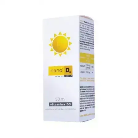 Famiglia Nano D3, 50 ml, Naturpharma