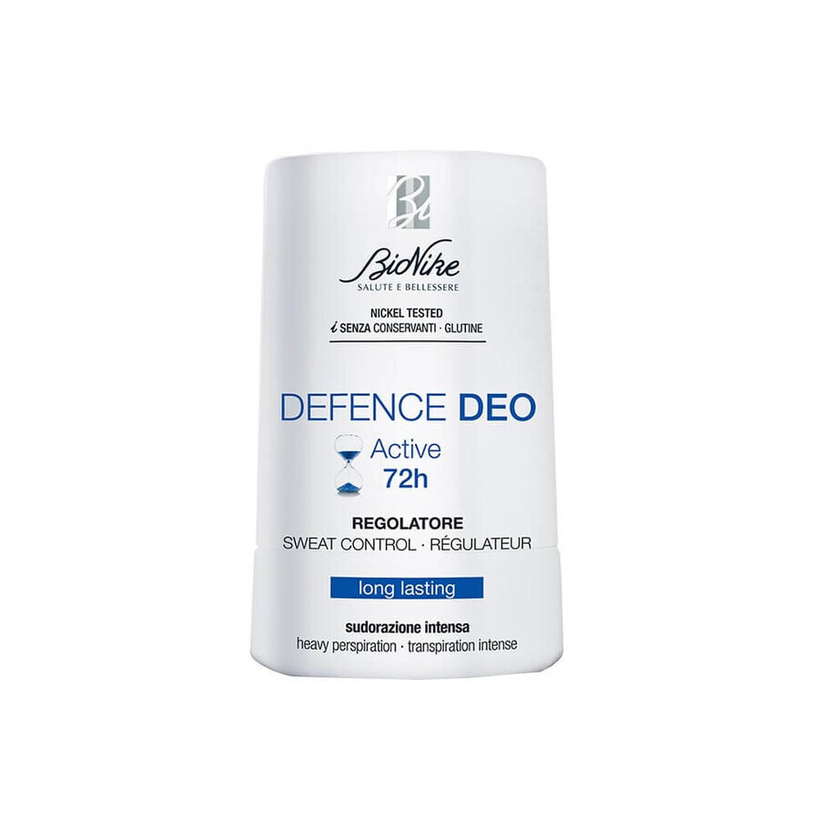 Bionike Defence Deo - Active 72h Deodorante Sudorazione Intensa Roll On, 50ml