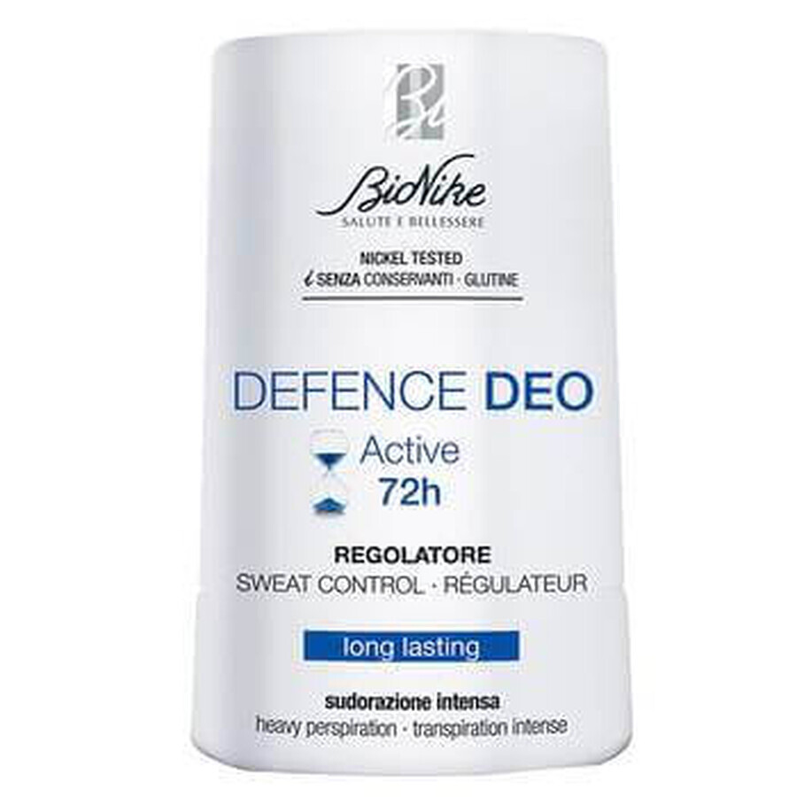 Bionike Defence Deo - Active 72h Deodorante Sudorazione Intensa Roll On, 50ml