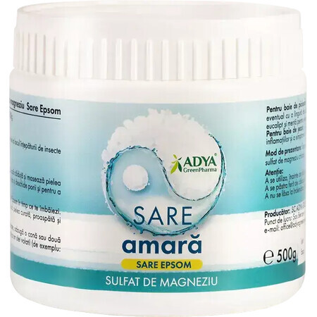 Sale amaro (Epsom) 500g Adya Green