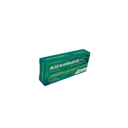 Acido acetilsalicilico 500 mg, 20 compresse, Magistra