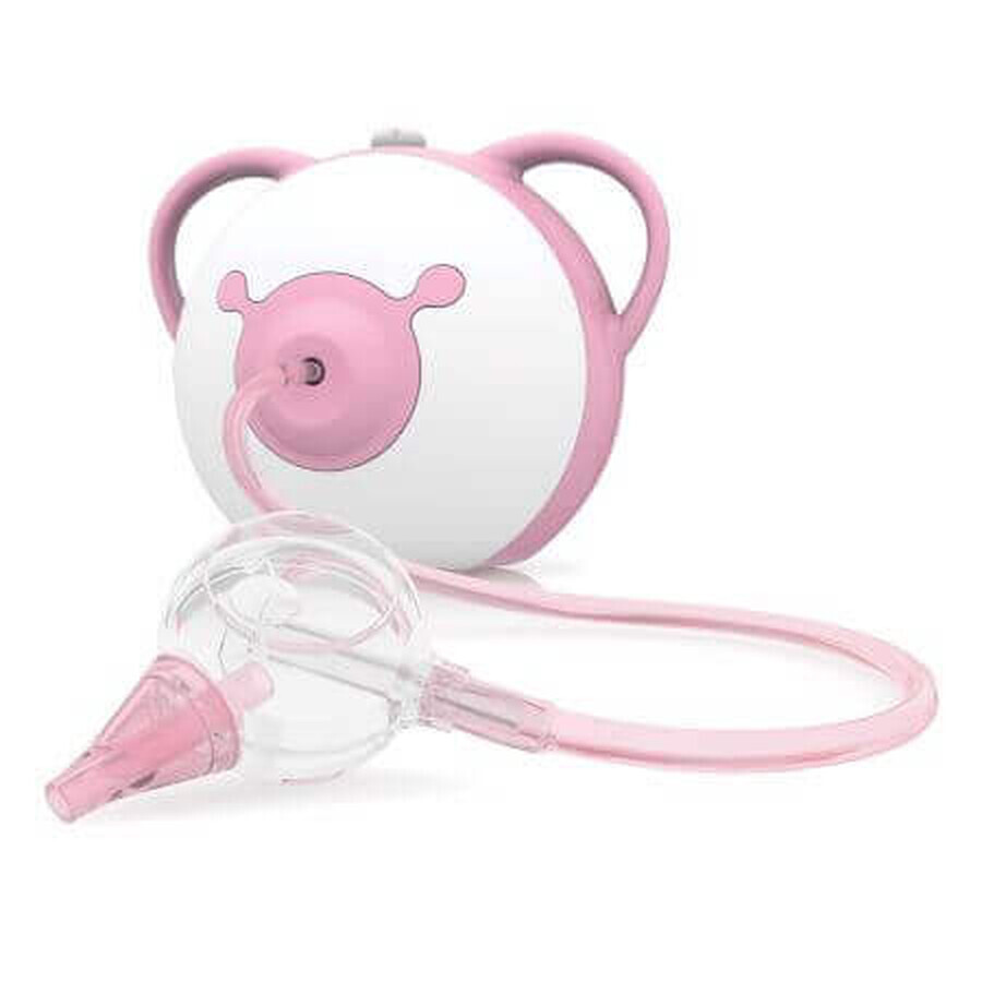 Aspiratore nasale elettrico Pro2, Rosa, Nosiboo