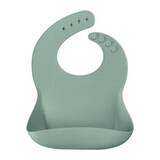 Bavaglino base in silicone, River Green, Minikoioi