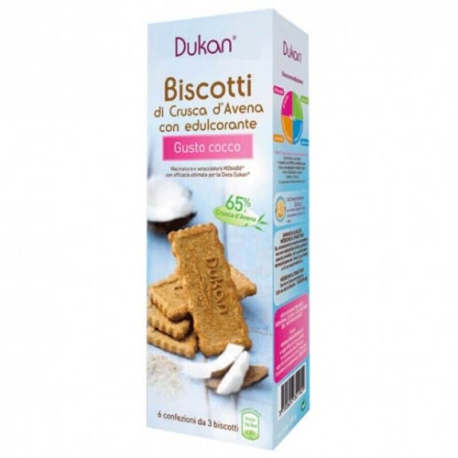 Dukan Biscotti Di Crusca D' Avena Gusto Cocco 6x3 Biscotti