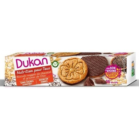 Dukan Biscotti Semi Chia E Cioccolato Biologico 160g