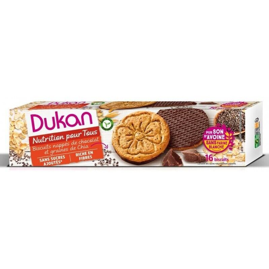 Dukan Biscotti Semi Chia E Cioccolato Biologico 160g