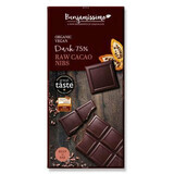 Organic Chocolate with Cocoa Nibs, 70 g, Benjamissimo