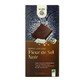 Cioccolato fondente biologico Fleur de Sel Noir, 100 g, Gepa