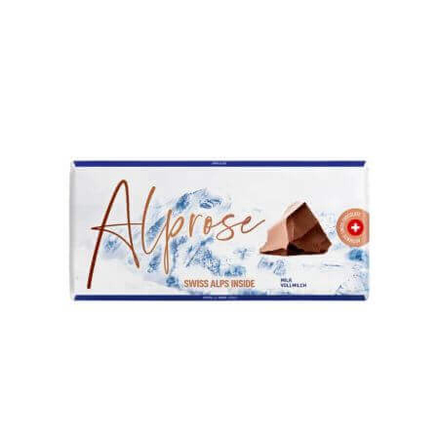 Cioccolato al latte, 100g, Alprose