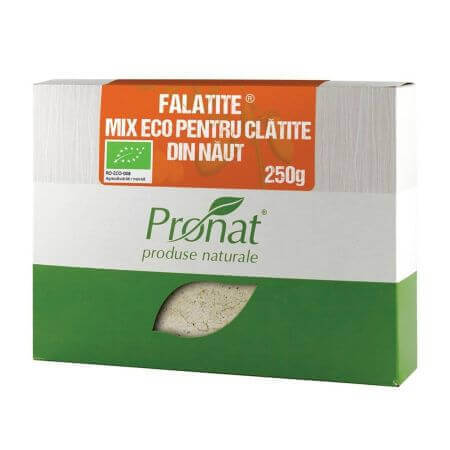 Falatite Mix Bio di farina di ceci con spezie per frittelle, 250 gr, Pronat