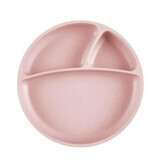 Piatto in silicone diviso, Pinky Pink, Minikoioi