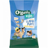 Organic whole grain cheese and onion figurines, +3 years, 4 bags x12 g, Organix