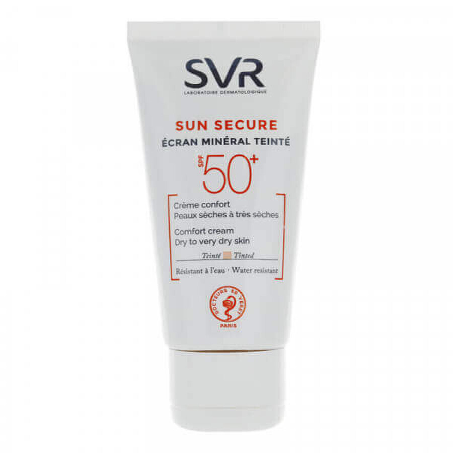 SVR Sun Secure - Ecran Mineral Teinte Pelli Secche SPF50+, 50ml